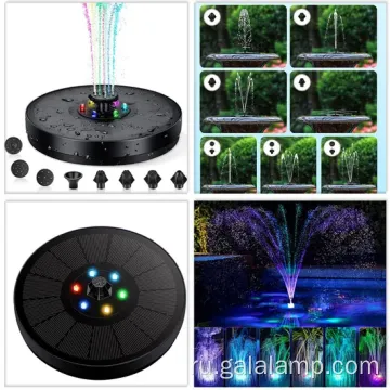 Экологичный насос для садового фонтана на солнечной энергии